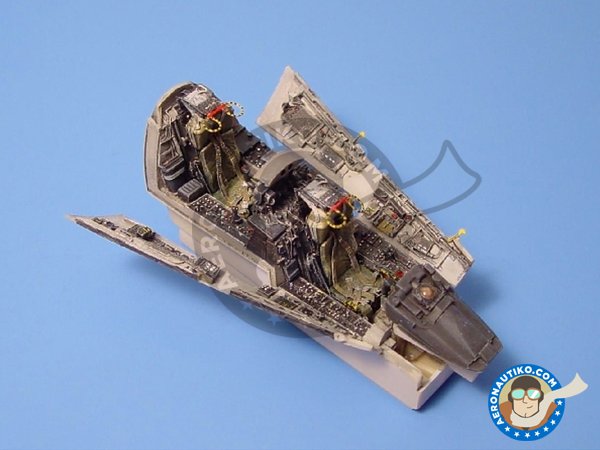 Image 1: McDonnell Douglas F-4 "Phantom II"  Cockpit set | Cockpit set in 1/48 scale manufactured by Aires (ref. AIRES-4126)