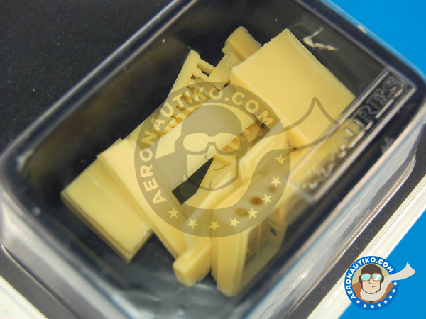 Image 2: North American P-51 Mustang B/C | Gun bay in 1/48 scale manufactured by Aires (ref. AIRES-4243)