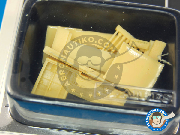 Image 3: North American P-51 Mustang B/C | Gun bay in 1/48 scale manufactured by Aires (ref. AIRES-4243)