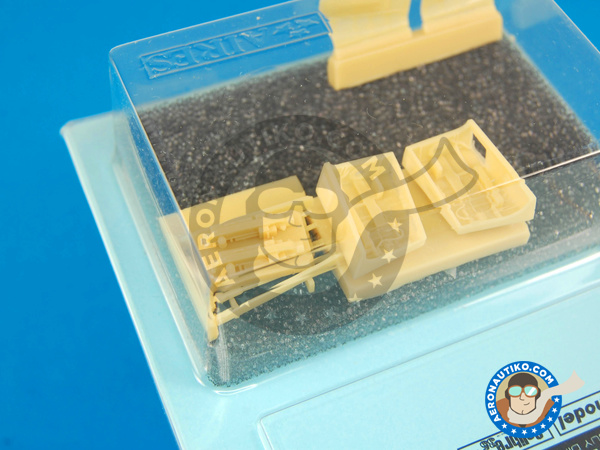 Image 2: Focke-Wulf Fw 190 Würger A-3 | Gun bay in 1/48 scale manufactured by Aires (ref. AIRES-4292)