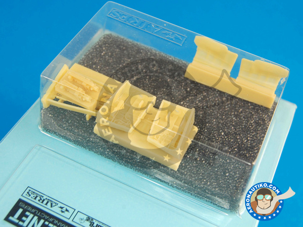 Image 3: Focke-Wulf Fw 190 Würger A-3 | Gun bay in 1/48 scale manufactured by Aires (ref. AIRES-4292)