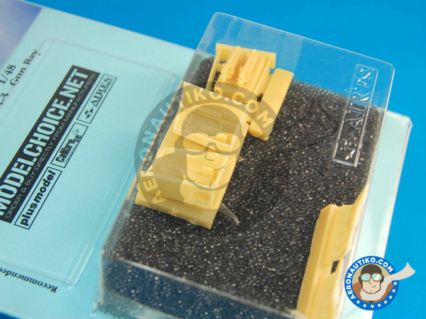 Image 4: Focke-Wulf Fw 190 Würger A-3 | Gun bay in 1/48 scale manufactured by Aires (ref. AIRES-4292)