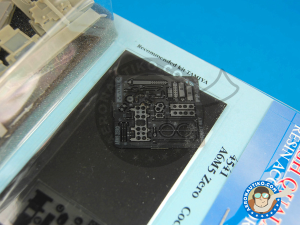 Image 4: Mitsubishi A6M Zero 5 | Cockpit set in 1/48 scale manufactured by Aires (ref. AIRES-4541)