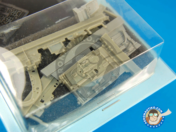 Image 7: Mitsubishi A6M Zero 5 | Cockpit set in 1/48 scale manufactured by Aires (ref. AIRES-4541)