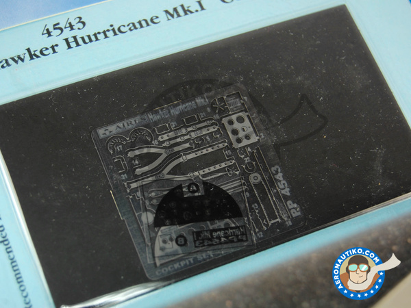 Image 3: Hawker Hurricane Mk. I | Cockpit set en escala 1/48 fabricado por Aires (ref. AIRES-4543)