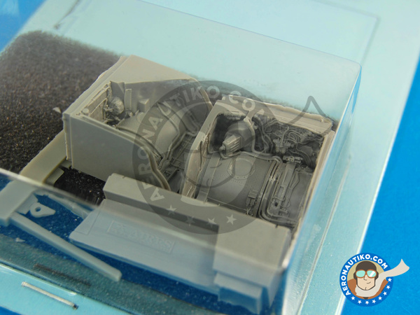 Image 5: Mikoyan-Gurevich MiG-23 Flogger | Wheel bay in 1/48 scale manufactured by Aires (ref. AIRES-4569)