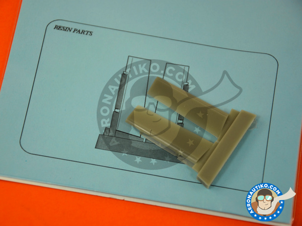 Image 2: Messerschmitt Bf 109 G | Flaps in 1/48 scale manufactured by Aires (ref. AIRES-4684)