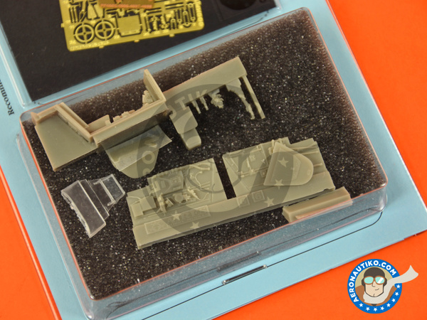 Image 3: Messerschmitt Bf 109 G-6 late | Cockpit set in 1/48 scale manufactured by Aires (ref. AIRES-4685)