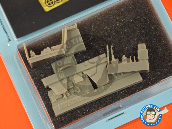 Image 3: Messerschmitt Bf 109 G-5 early | Cockpit set in 1/48 scale manufactured by Aires (ref. AIRES-4686)