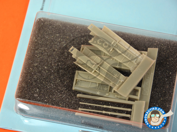 Image 3: Panavia Tornado IDS | Airbrakes in 1/48 scale manufactured by Aires (ref. AIRES-4696)