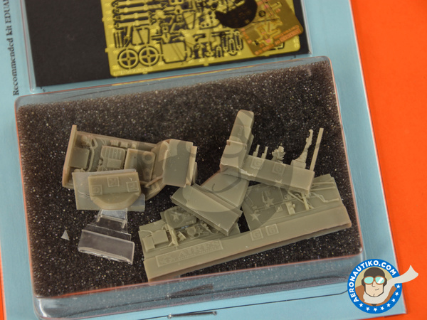 Image 3: Messerschmitt Bf 109 G-5 late | Cockpit set in 1/48 scale manufactured by Aires (ref. AIRES-4698)