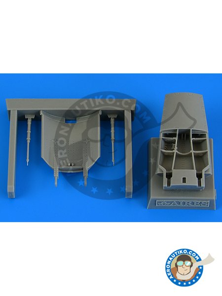 Harrier T2/T4/T8   Air Brake | Airbrakes in 1/48 scale manufactured by Aires (ref. AIRES-4878) image