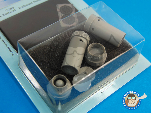 Image 4: Grumman F-14 Tomcat Exhaust Nozzles A | Exhaust nozzle in 1/72 scale manufactured by Aires (ref. AIRES-7289)