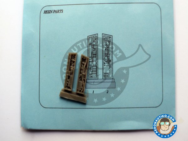 Image 1: Electronic bay for F-4 Phantom II J | Electronic bay in 1/72 scale manufactured by Aires (ref. AIRES-7360)