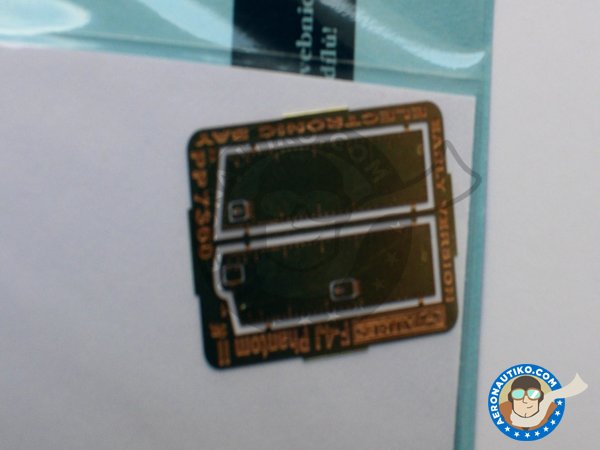 Image 2: Electronic bay for F-4 Phantom II J | Electronic bay in 1/72 scale manufactured by Aires (ref. AIRES-7360)