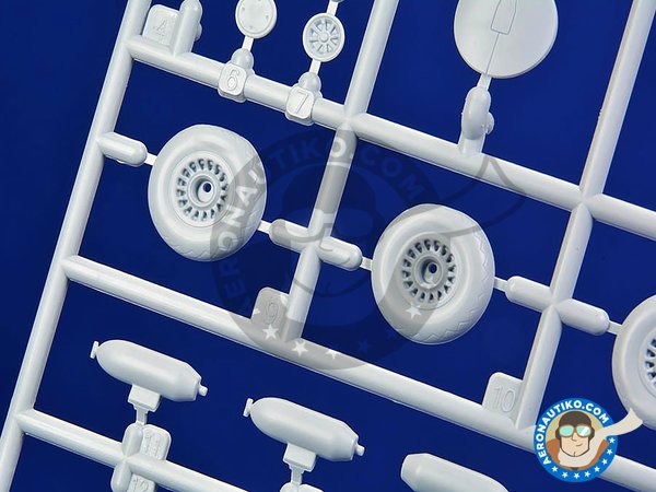 Image 3: North American B25C/D Mitchell | Airplane kit in 1/72 scale manufactured by Airfix (ref. A06015)