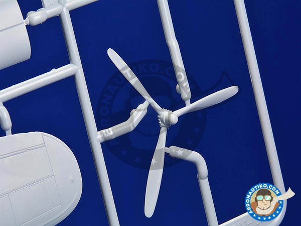 Image 6: North American B25C/D Mitchell | Airplane kit in 1/72 scale manufactured by Airfix (ref. A06015)