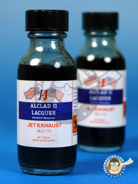 Jet Exhaust  - 30ml bottle | Paint manufactured by Alclad (ref. ALC113) image