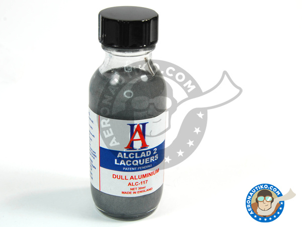 Image 1: Aluminio mate - Dull Aluminium  - bote de 30ml | Pintura fabricado por Alclad (ref. ALC117)