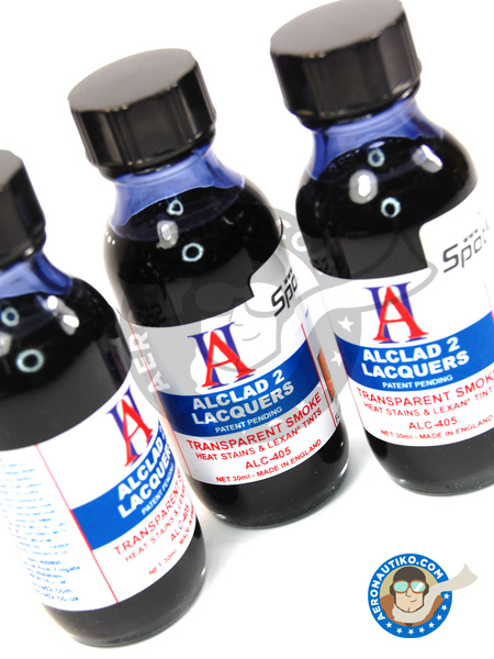 Transparent Smoke - 30ml bottle | Paint manufactured by Alclad (ref. ALC405) image