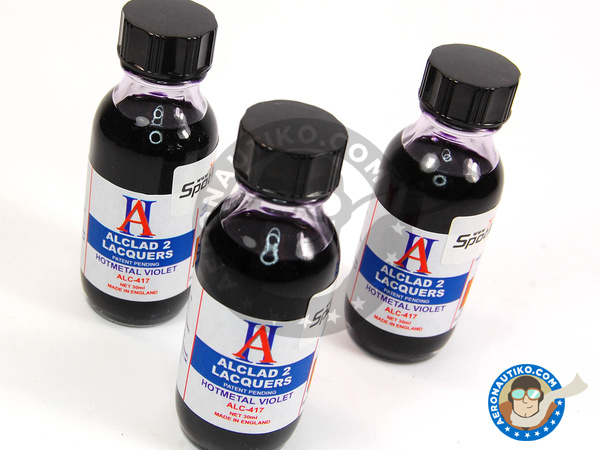 Image 1: Hot Metal Violet - 30ml bottle | Paint manufactured by Alclad (ref. ALC417)