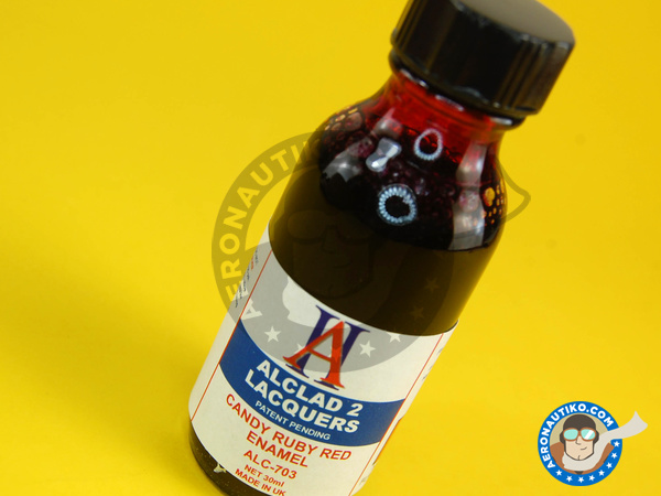 Image 1: Candy Ruby Red - 30 ml | Paint manufactured by Alclad (ref. ALC703)