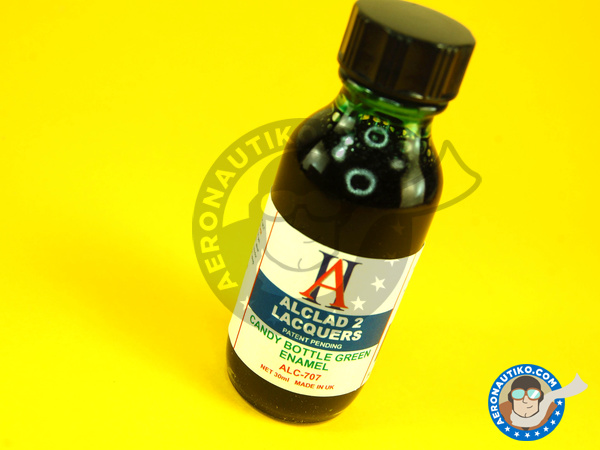 Image 1: Candy bottle green - 30 ml | Paint manufactured by Alclad (ref. ALC707)
