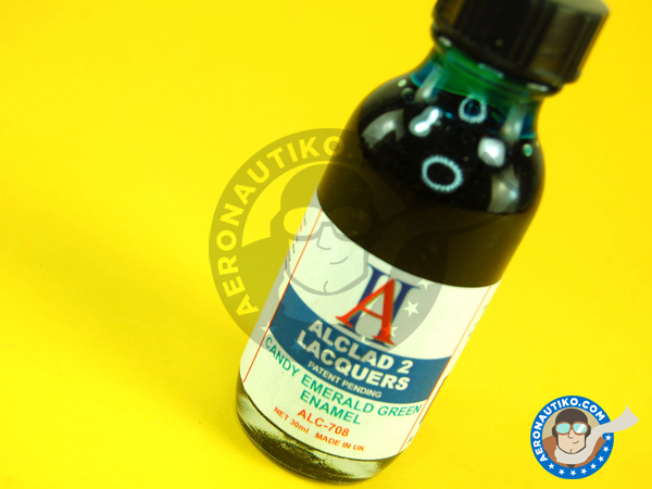Image 1: Candy emerald green - 30 ml | Paint manufactured by Alclad (ref. ALC708)
