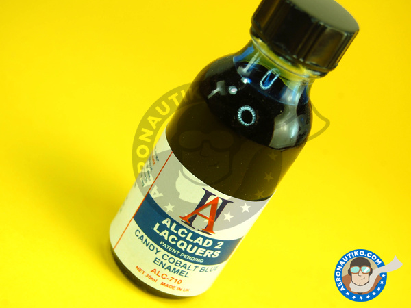 Image 1: Candy cobalt blue - 30 ml | Paint manufactured by Alclad (ref. ALC710)
