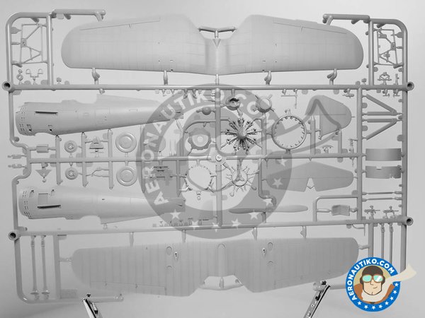 Image 10: PZL P.11C (Expert set) | Airplane kit in 1/48 scale manufactured by Arma Hobby (ref. 40001)