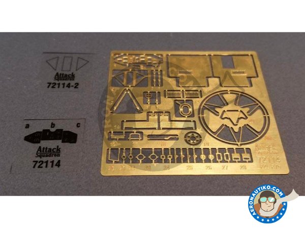 Image 6: PZL P.7a Expert Set 1939 | Airplane kit in 1/72 scale manufactured by Arma Hobby (ref. 70007)