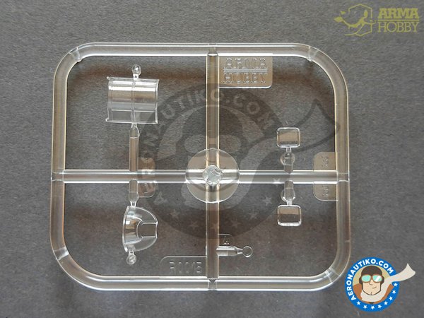 Image 13: Grumman FM-2 "Wildcat" (Expert set) | Airplane kit in 1/72 scale manufactured by Arma Hobby (ref. 70031)