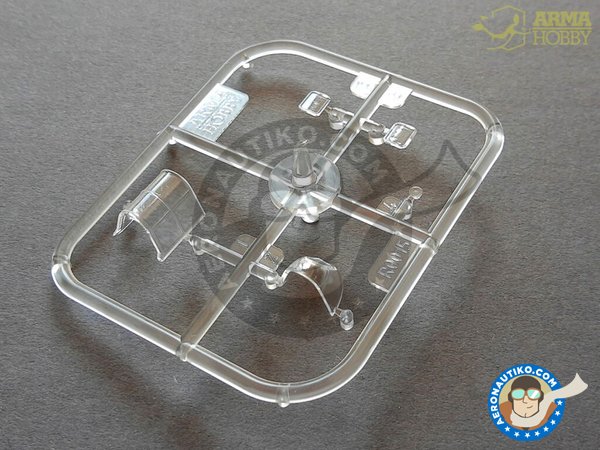 Image 14: Grumman FM-2 "Wildcat" (Expert set) | Airplane kit in 1/72 scale manufactured by Arma Hobby (ref. 70031)