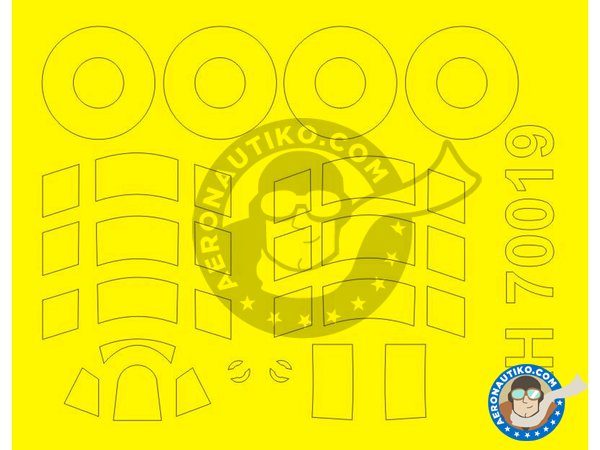 Image 9: Hawker "Hurricane"  Mk. IIc / Expert Set | Maqueta de avión en escala 1/72 fabricado por Arma Hobby (ref. 70035)
