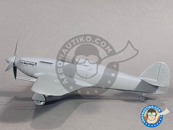 Image 20: Hawker "Hurricane"  Mk. IIc / Expert Set | Maqueta de avión en escala 1/72 fabricado por Arma Hobby (ref. 70035)