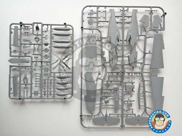 Image 8: North American P-51B  "Mustang" | Airplane kit in 1/72 scale manufactured by Arma Hobby (ref. 70041)