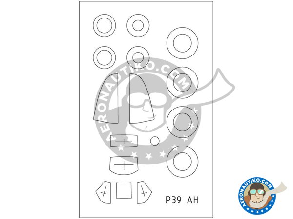 Image 4: Bell P-39Q "Airacobra" | Airplane kit in 1/72 scale manufactured by Arma Hobby (ref. 70055)