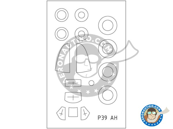 Image 6: Bell P-39N Airacobra | Airplane kit in 1/72 scale manufactured by Arma Hobby (ref. 70056)