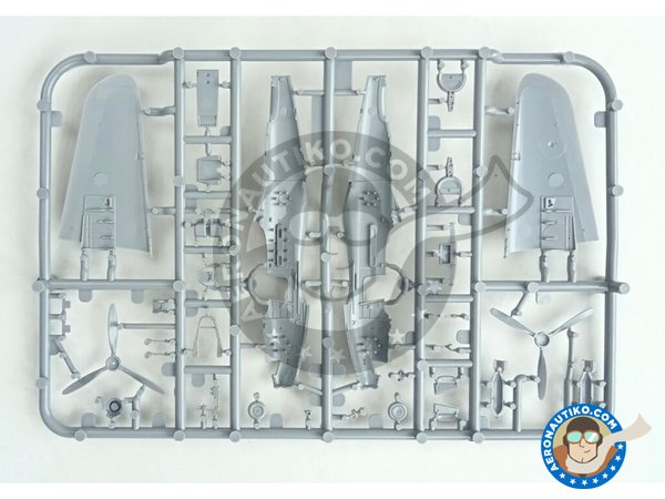 Image 7: Bell P-39N Airacobra | Airplane kit in 1/72 scale manufactured by Arma Hobby (ref. 70056)