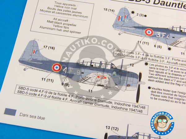 Image 7: Douglas SBD-5 Dauntless |  in 1/32 scale manufactured by Berna Decals (ref. BD32-28)