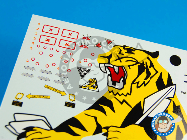 Image 3: Dassault Mirage 2000 C |  in 1/48 scale manufactured by Berna Decals (ref. BD48-02)