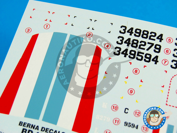 Image 3: Douglas C-47 Skytrain |  in 1/48 scale manufactured by Berna Decals (ref. BD48-08)