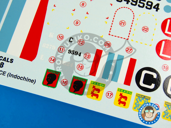 Image 5: Douglas C-47 Skytrain |  in 1/48 scale manufactured by Berna Decals (ref. BD48-08)