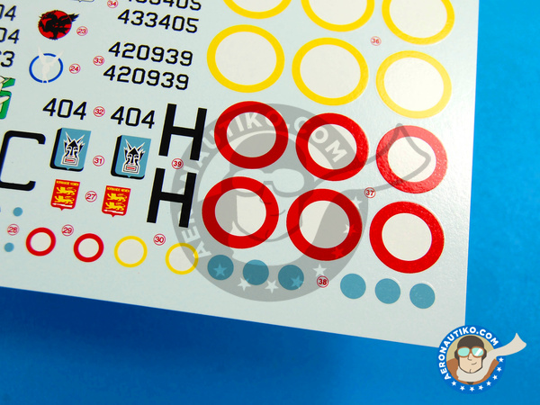 Image 5: Republic P-47 Thunderbolt D Bubbletop |  in 1/48 scale manufactured by Berna Decals (ref. BD48-12)