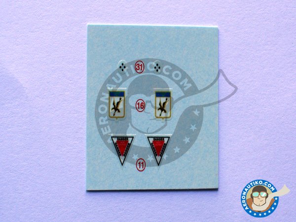 Image 2: Dassault Super Etendard French Navy |  in 1/48 scale manufactured by Berna Decals (ref. BD48-120)