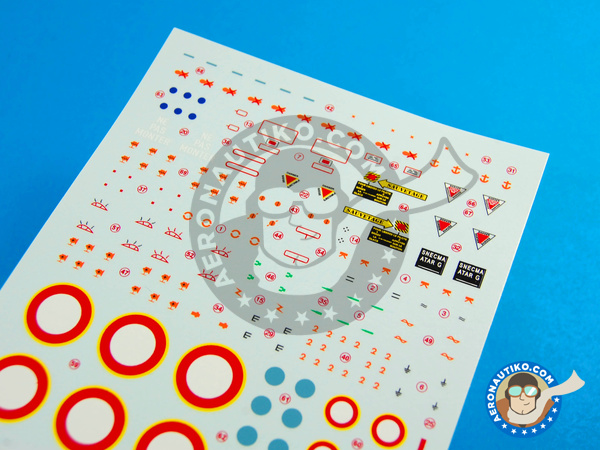 Image 2: Dassault Super Mystere B2 |  in 1/48 scale manufactured by Berna Decals (ref. BD48-76)