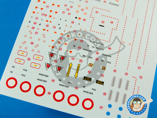 Image 4: Dassault Mirage 2000 |  in 1/48 scale manufactured by Berna Decals (ref. BD48-77)