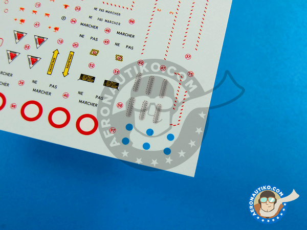 Image 5: Dassault Mirage 2000 |  in 1/48 scale manufactured by Berna Decals (ref. BD48-77)