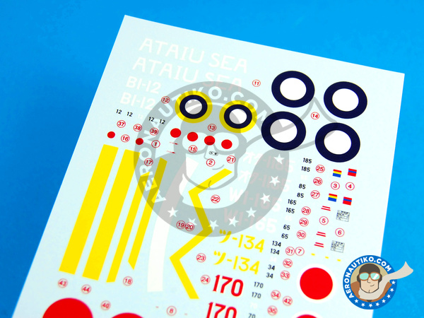 Image 2: Mitsubishi A6M Zero 2 |  in 1/72 scale manufactured by Berna Decals (ref. BD72-36)