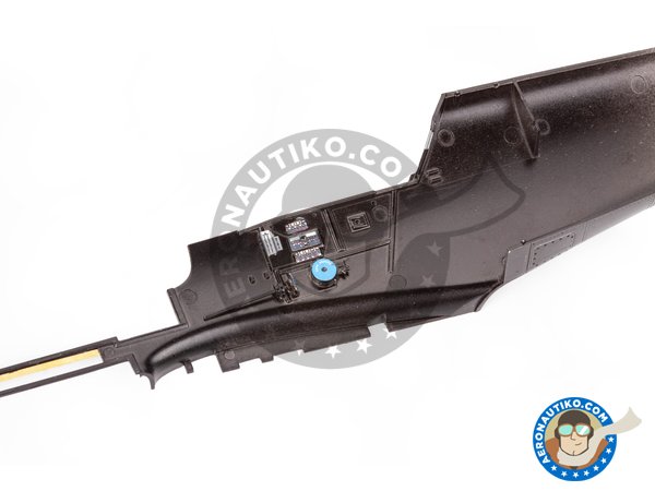 Image 1: Bf 109G-6 cockpit detail set | Photo-etched parts in 1/35 scale manufactured by Eduard (ref. 33331)